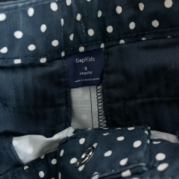 GapKids Navy Polka Dots Shorts - Picture 3 of 3